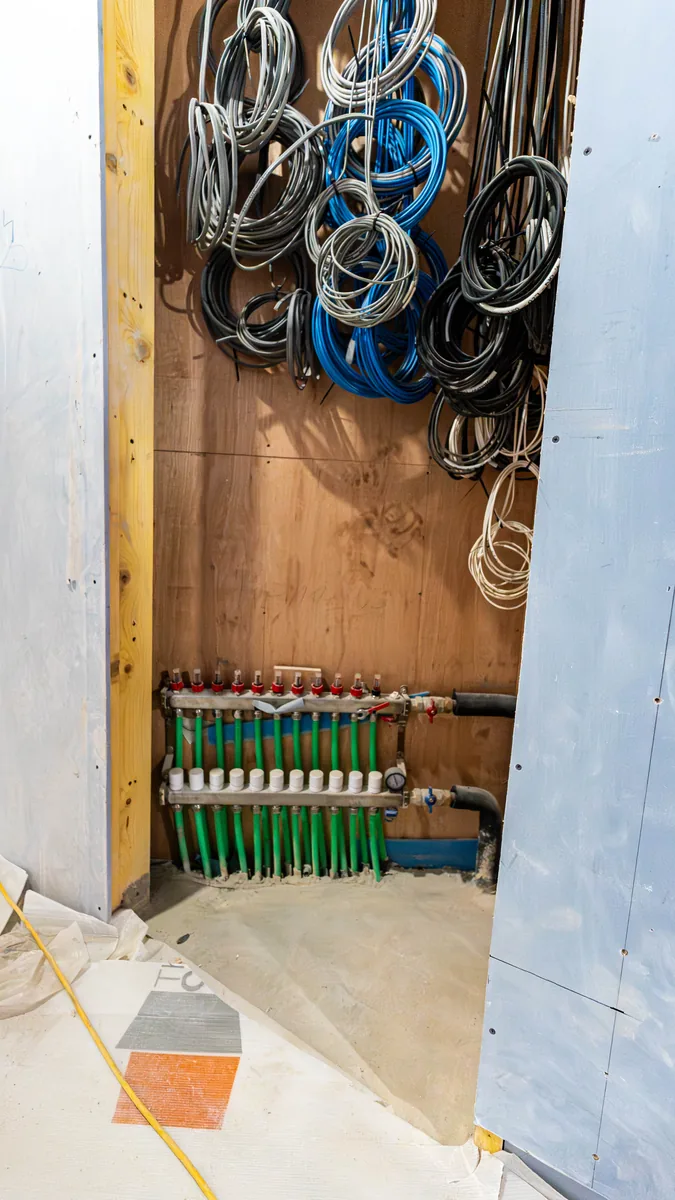 M&W Plumbing and Heating team working in Jersey